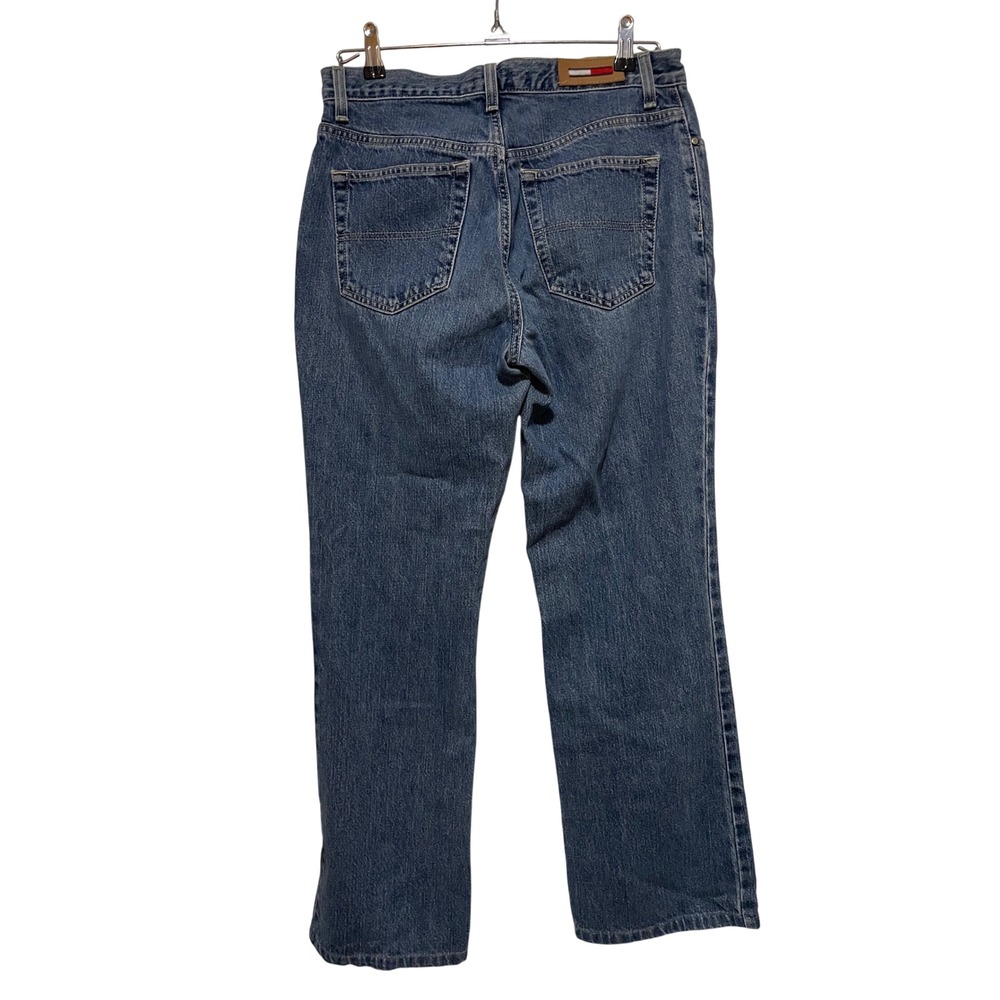 Y2K Tommy Hilfiger Jeans Straight Leg Women Size 6 Blue Denim Classic